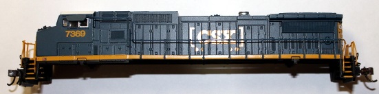 (image for) CSX HTM Shell #l7369( N scale ) Dash8-40CW